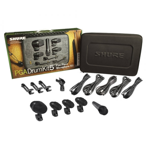 SHURE PGA DRUMKIT5 DRUM MICROPHONE KIT