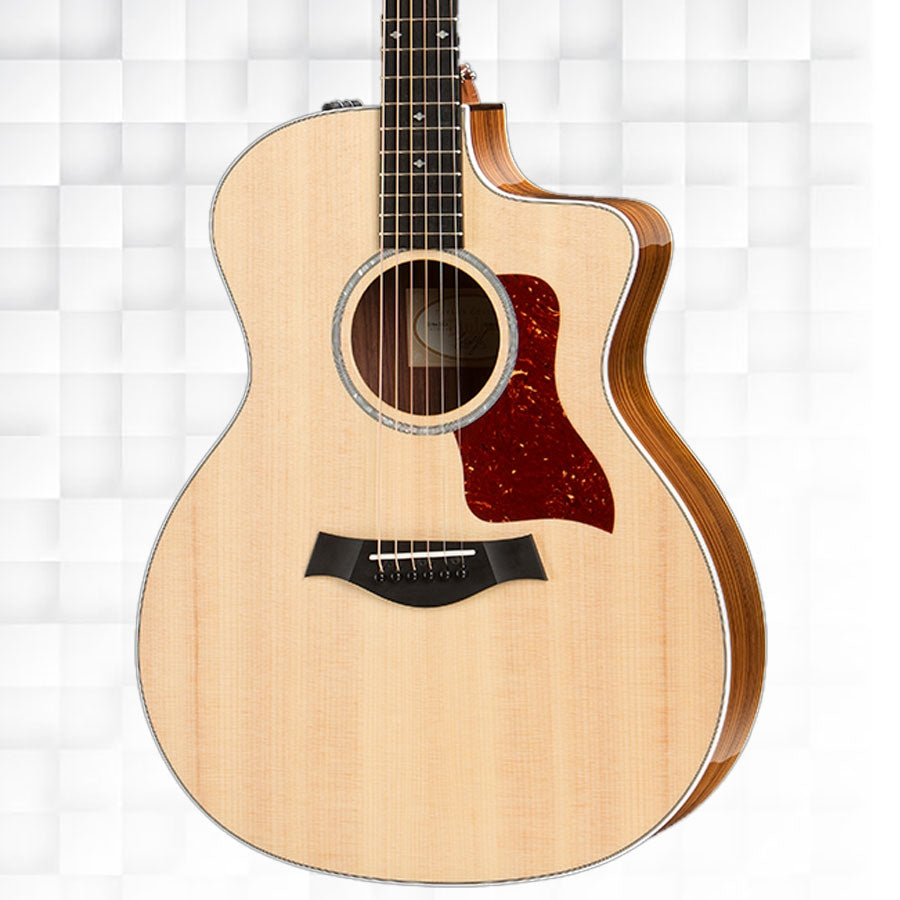 TAYLOR 214CE DELUXE GRAND AUDITORIUM ACOUSTIC-ELECTRIC GUITAR