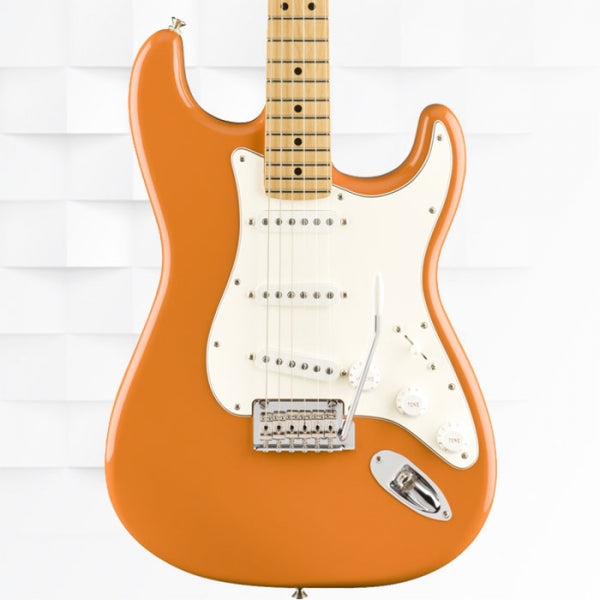 Fender Player Stratocaster SSS Maple Fingerboard Electric Guitar With Bag - Capri Orange 0144502582