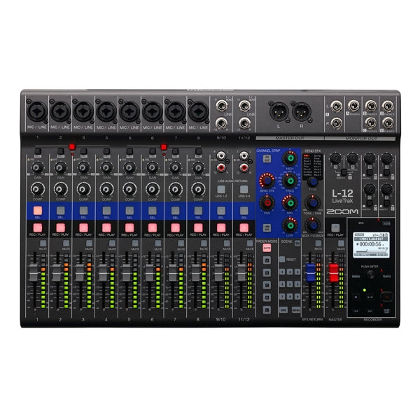 Zoom LiveTrak L-12 12-Channel Digital Mixer