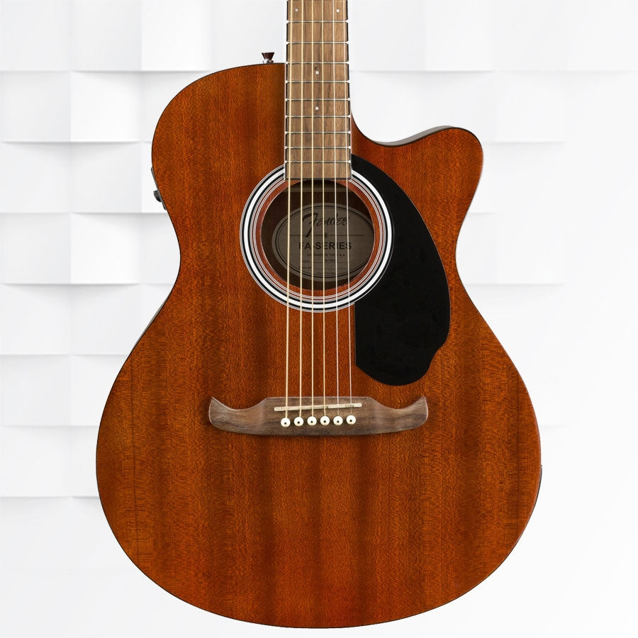 Fender FA-135CE Concert V2 AM WN Electro Acoustic Guitar 0971253522 - Natural Mahogany