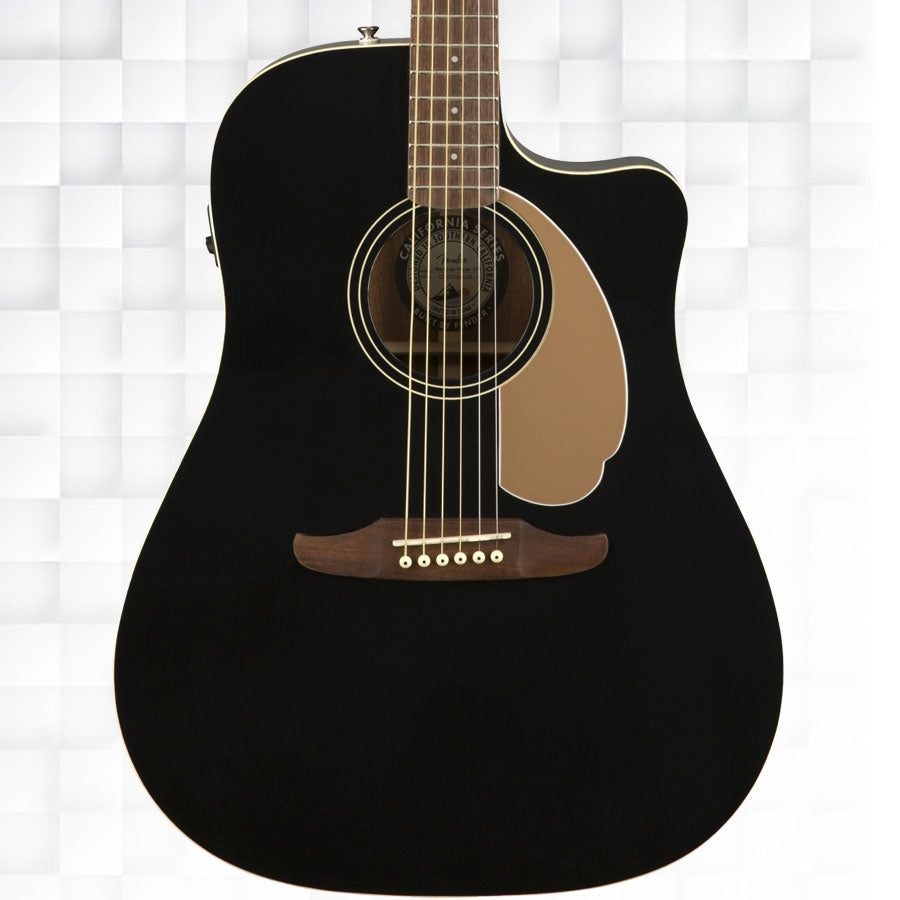 FENDER REDONDO PLAYER ELECTRO-ACOUSTIC GUITAR - JETTY BLACK