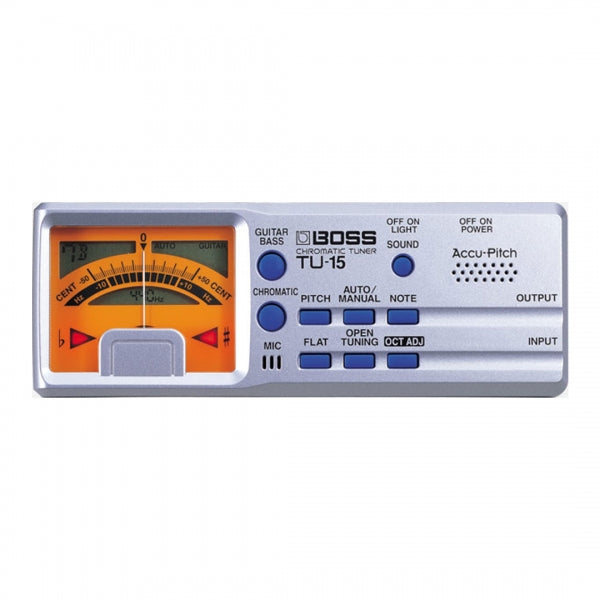 BOSS TU-15 CHROMATIC TUNER - OPEN BOX