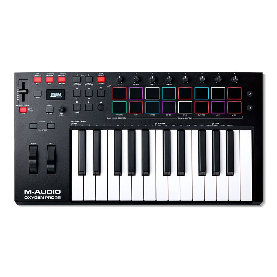 M-Audio Oxygen Pro 25 Powerful 25-Key USB Powered MIDI Controller