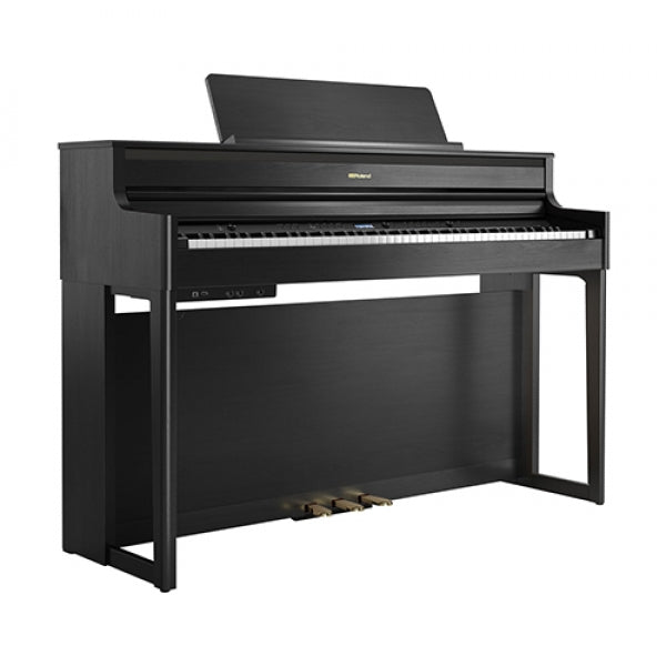 ROLAND HP704 CHARCOAL BLACK (CH) 88-KEYS DIGITAL PIANO WITH KSH704 STAND