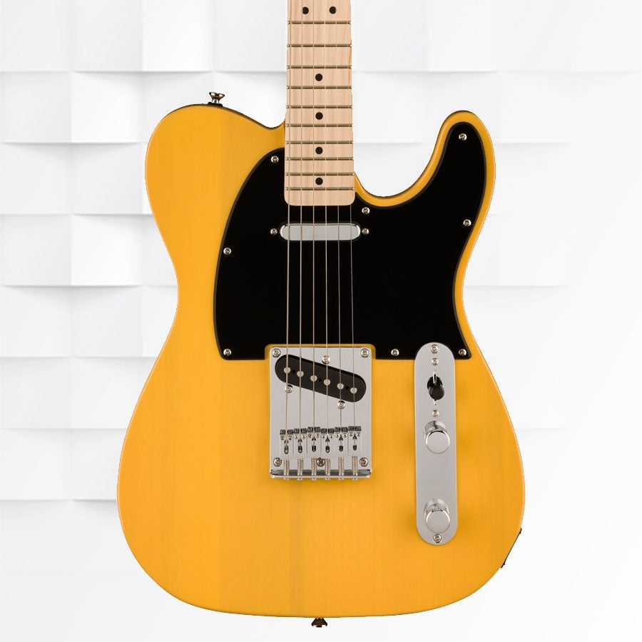 Fender Squier Sonic Telecaster Maple Fingerboard Electric Guitar 0373453550 - Butterscotch Blonde