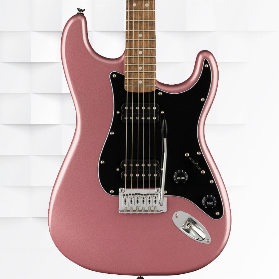 Fender Squier Affinity Stratocaster HH Indian Laurel Fingerboard Electric Guitar 0378051566 - Burgundy Mist