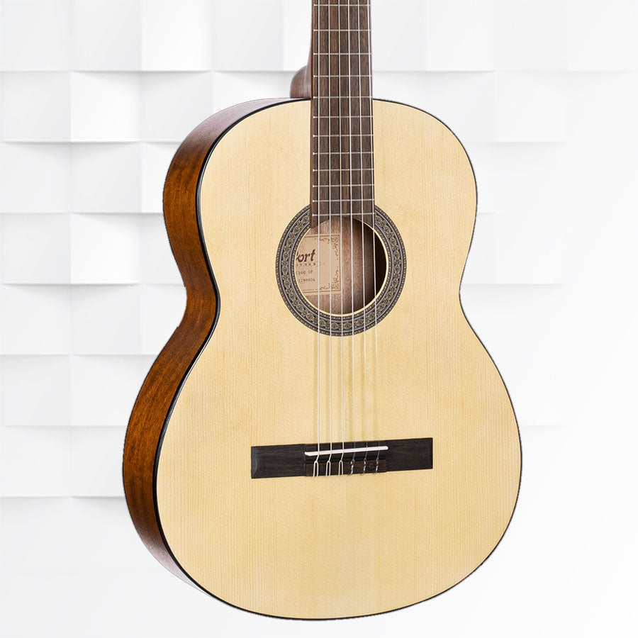 CORT AC100 OP SPRUCE TOP CLASSICAL GUITAR - OPEN PORE
