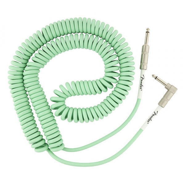 FENDER ORIGINAL SERIES COIL CABLE 30 FT SURF GREEN