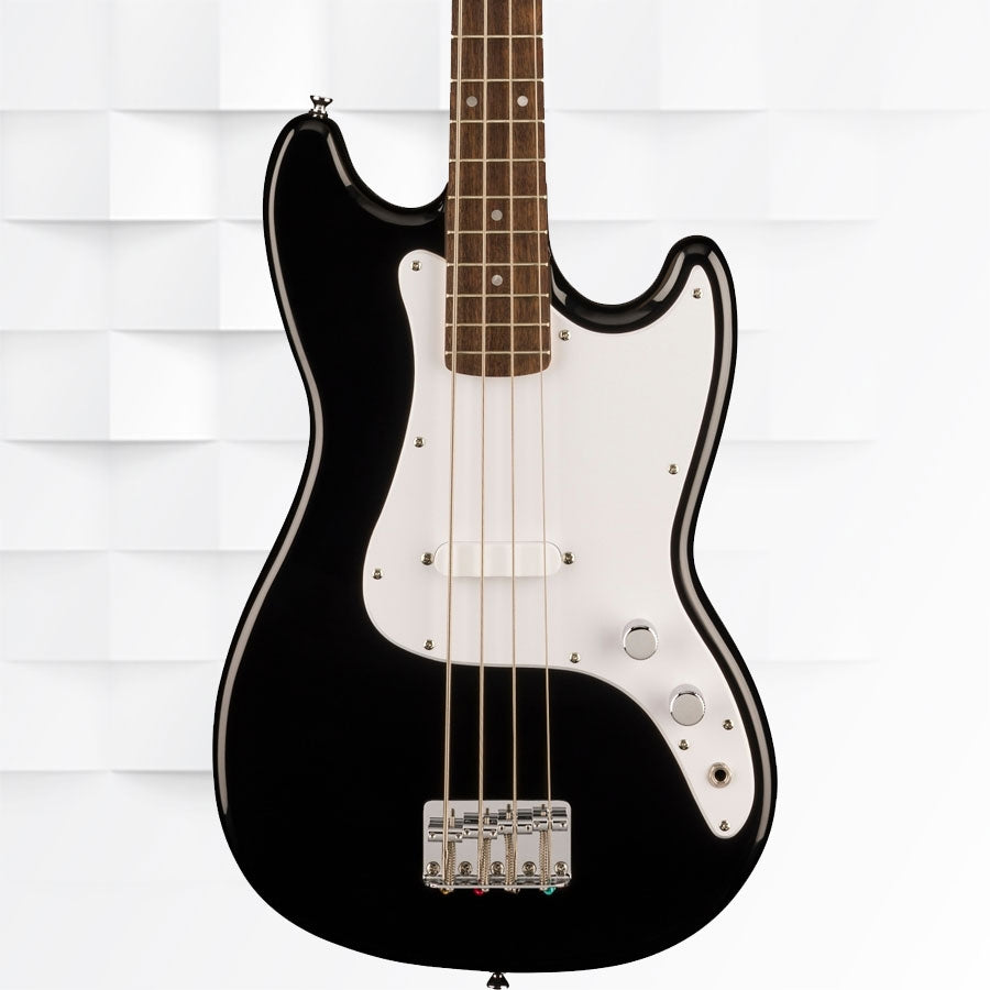 Fender Squier Sonic Bronco Bass 4-String Bass Guitar 0373800506 - Black