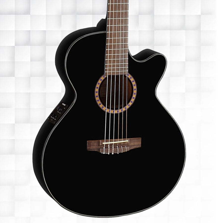 CORT CEC5 BLACK CLASSIC SERIES ELECTRO-ACOUSTIC GUITAR