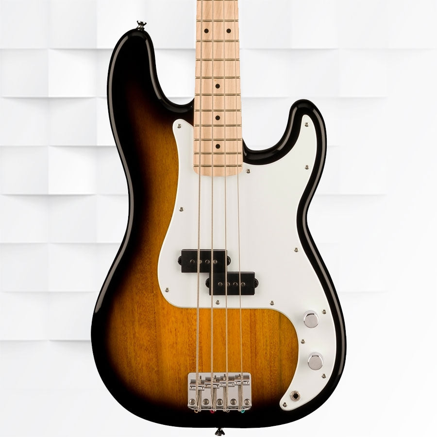 Fender Squier Sonic Precision Bass Maple Fingerboard 4-String Bass Guitar 0373902503 - 2-Color Sunburst