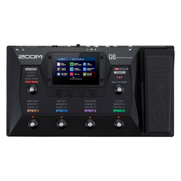 Zoom G6 Guitar Muti-Effects Processor