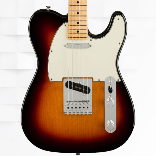 Fender Player Telecaster Maple Neck Electric Guitar With Gig Bag - 3-Color Sunburst 0145212500