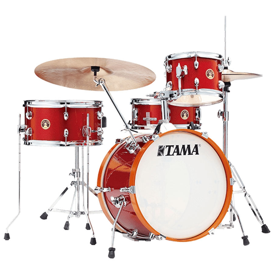 Tama LJK44H4 CPM Club-JAM Flyer 4-Pieces Acoustic Drum Kit - Candy Apple Mist