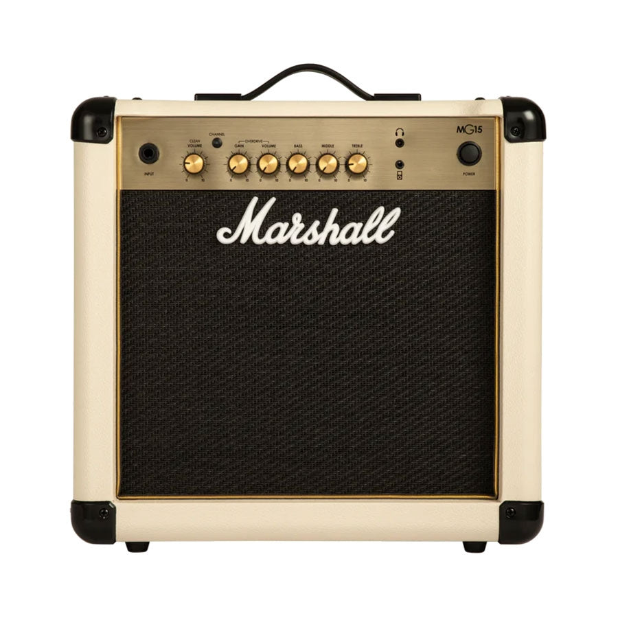 Marshall MG15GC 15Watt Combo Guitar Amplifier - Cream