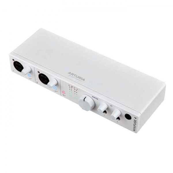 Arturia MiniFuse 4 4-In/4-Out USB-C Audio Interface - White