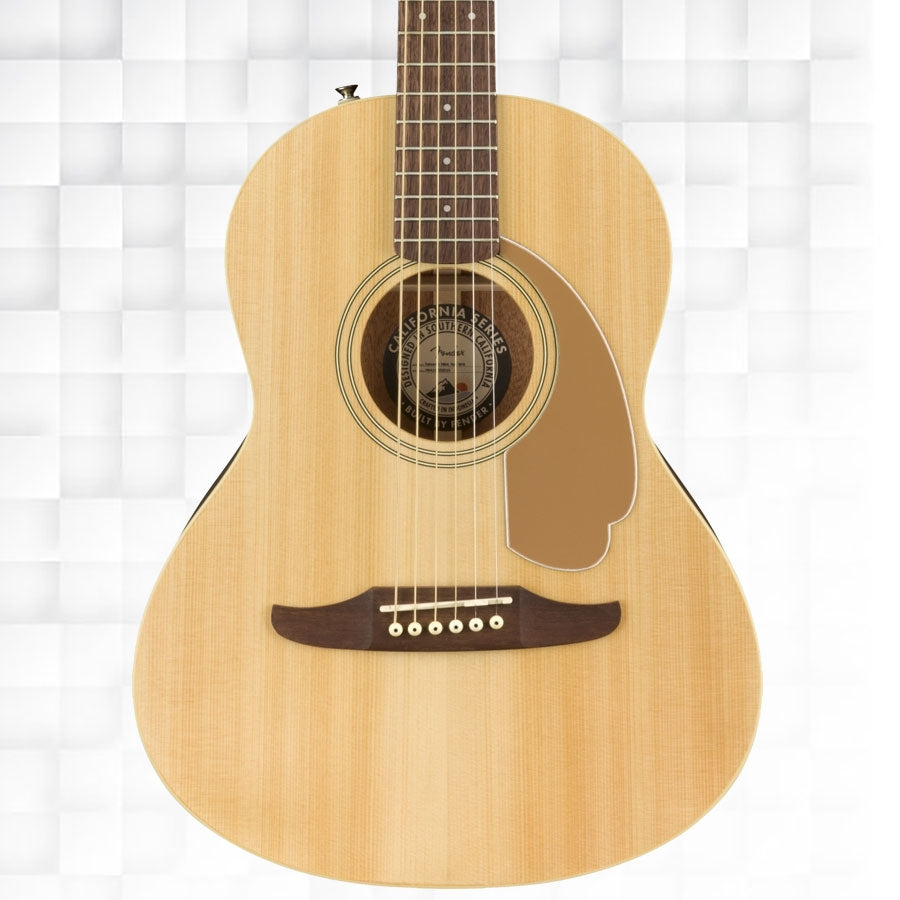 FENDER SONORAN MINI WALNUT FINGERBOARD ACOUSTIC GUITAR WITH BAG - NATURAL