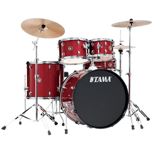 TAMA RHYTHM MATE 5-PCS ACOUSTIC DRUM KIT RM52KH5 CPM - CANDY APPLE MIST