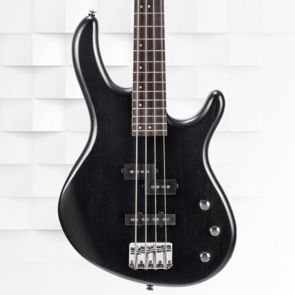 Cort Action PJ OPB 4-String Bass Guitar - Open Pore Black