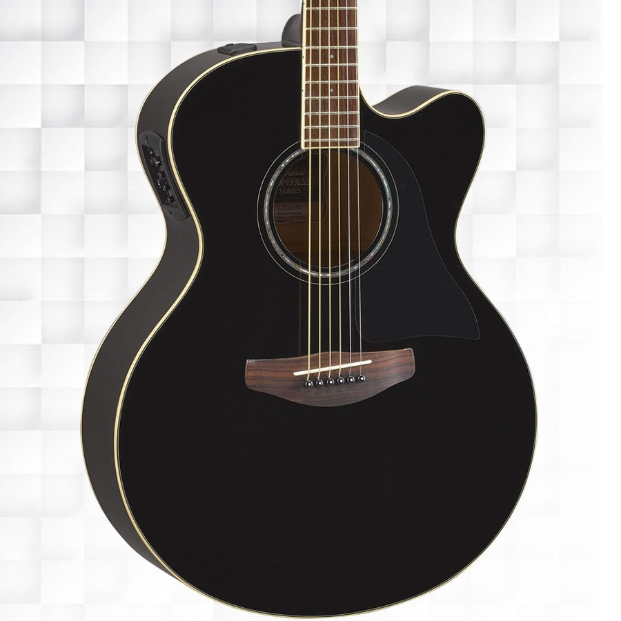 Yamaha CPX600 Electro-Acoustic Guitar - Black