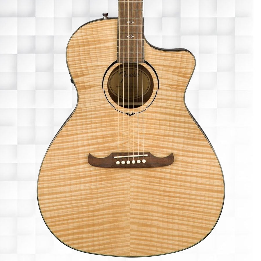 FENDER FA-345CE AUDITORIUM ELECTRO-ACOUSTIC GUITAR - NATURAL