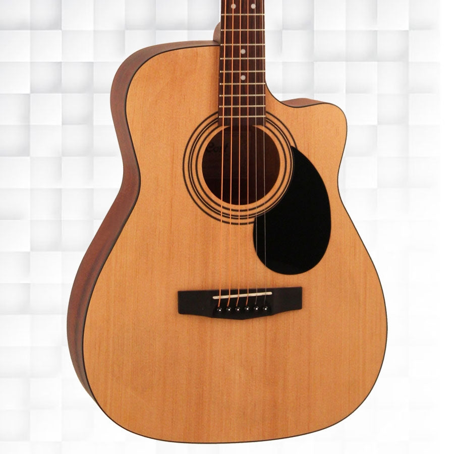 Cort AF500C OP Standard Series Cutaway Acoustic Guitar - Open Pore