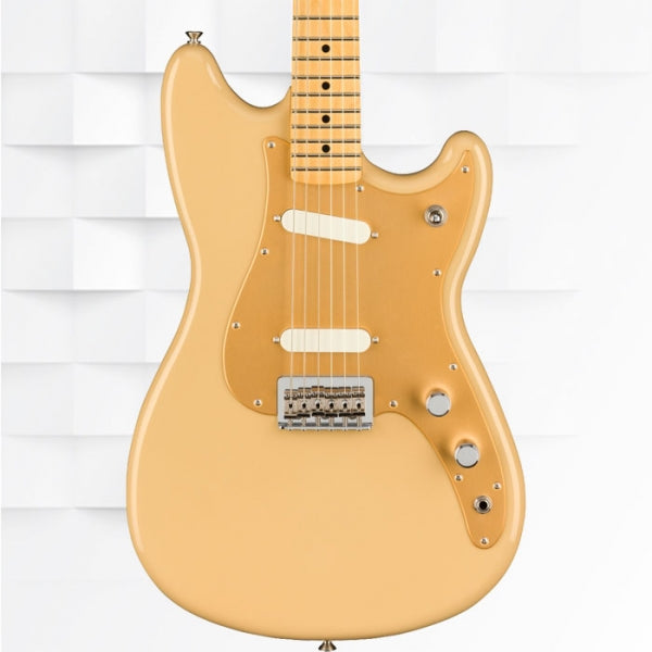 FENDER PLAYER DUO-SONIC MAPLE FINGERBOARD ELECTRIC GUITAR WITH GIG BAG - DESERT SAND 0144012589
