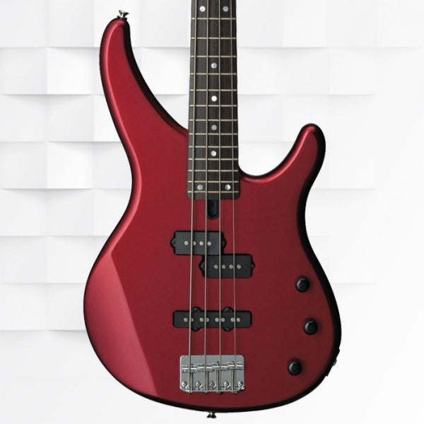 Yamaha TRBX174 4-String Bass Guitar - Red Metallic