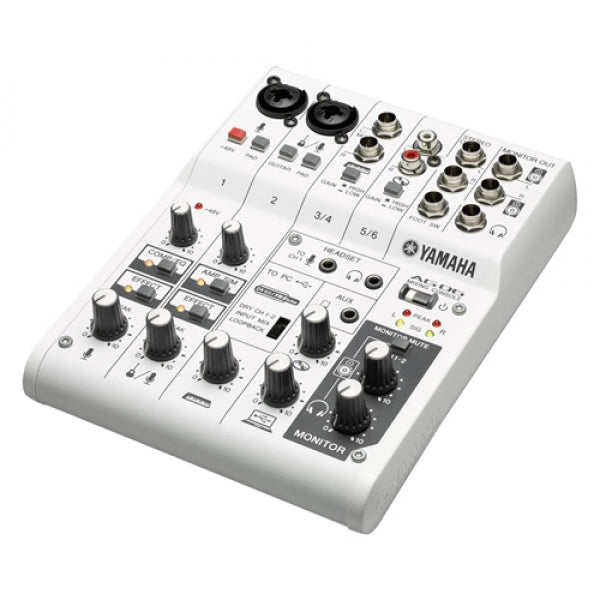 Yamaha AG06 Multipurpose 6-Channel Mixer With USB Audio Interface