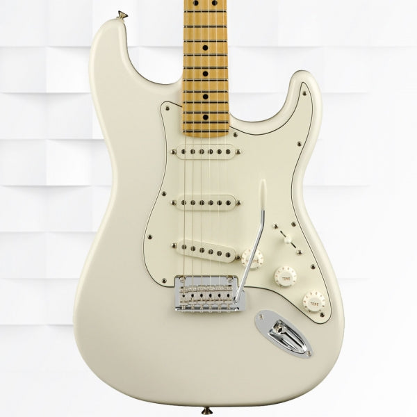 FENDER PLAYER STRATOCASTER SSS MAPLE FINGERBOARD ELECTRIC GUITAR WITH BAG - POLAR WHITE 0144502515