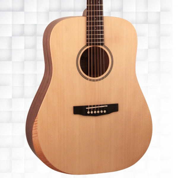 Cort Earth Bevel Cut OP Acoustic Guitar With Bag - Open Pore