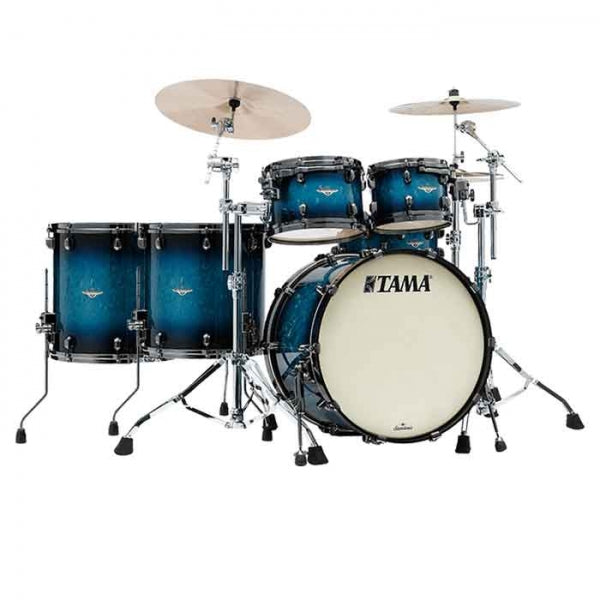 Tama Starclassic Maple MA42TZBNS-MEB + MA1414BN MEB 22" 6 Pcs Drum Shell Pack - MEB