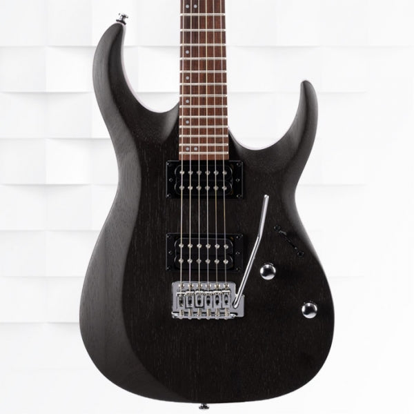 CORT X100 OPBK ELECTRIC GUITAR WITH GIG BAG - OPEN PORE BLACK
