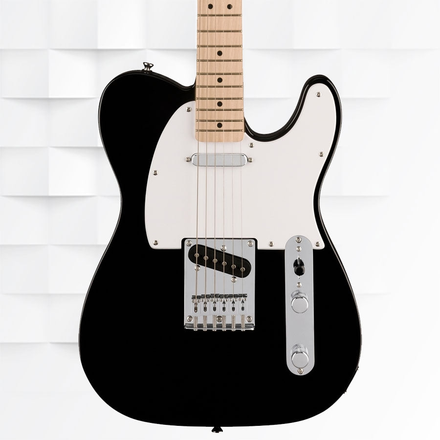 Fender Squier Sonic Telecaster Maple Fingerboard Electric Guitar 0373452506 - Black