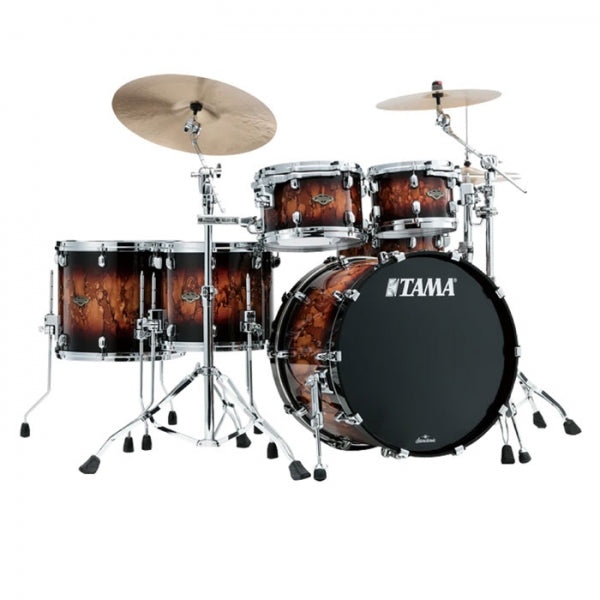 Tama Starclassic Walnut/Birch WBSS52RZS-MBR + WBSS55MBR 6-Piece Acoustic Drum Shell Pack