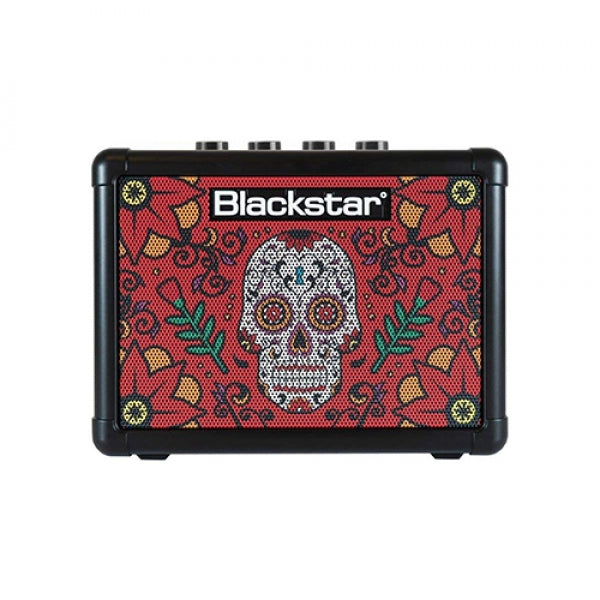 BLACKSTAR FLY 3 SUGAR SKULL 3-WATT COMPACT MINI GUITAR COMBO AMPLIFIER
