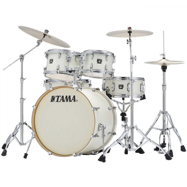 TAMA SUPERSTAR CLASSIC CL52KRS SAP 5-PIECE ACOUSTIC DRUM SHELL PACK - SATIN ARCTIC PEARL